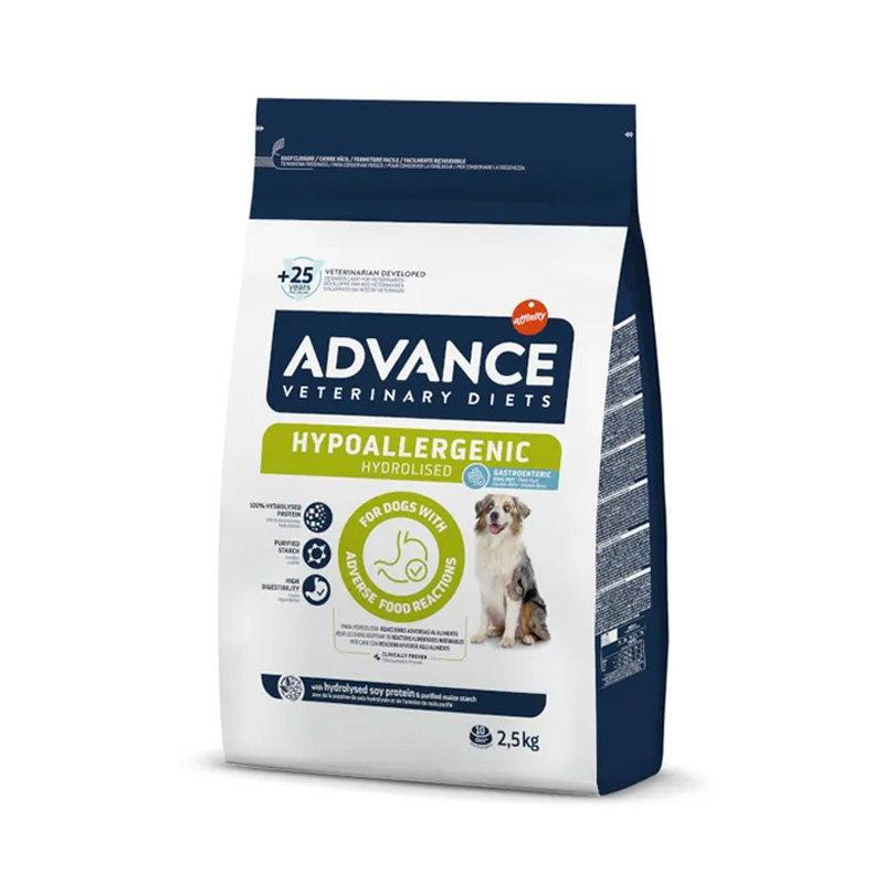 Advance Veterinary Diet Dog Hypoallergenic 2,5 Kg
