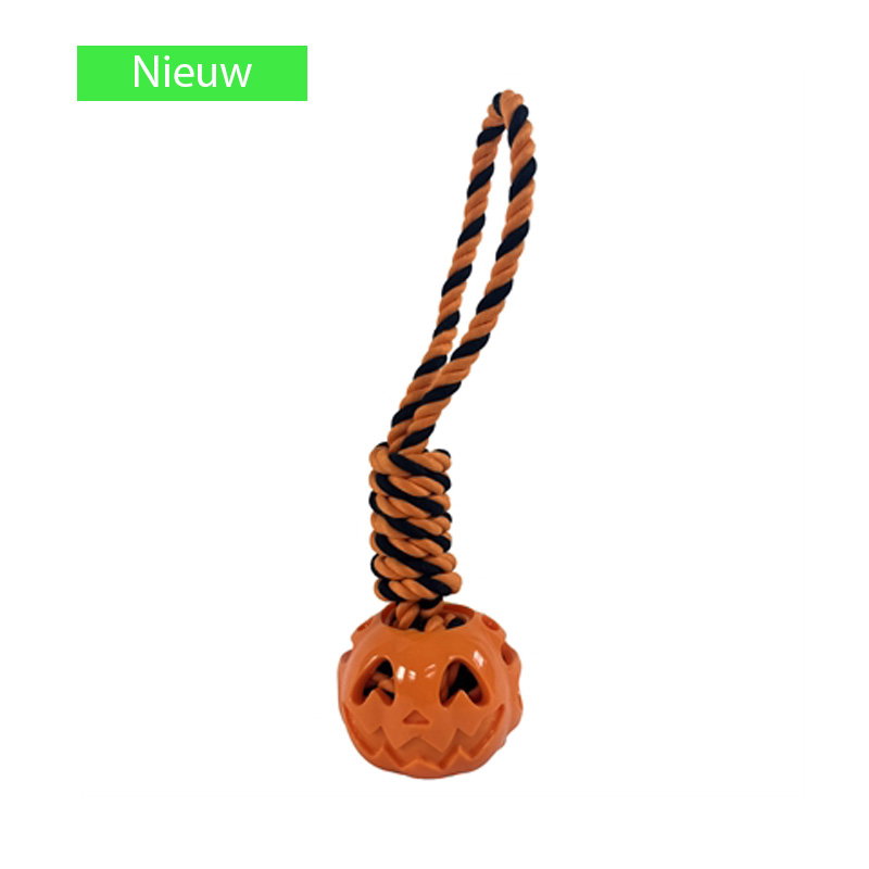 Fofos Halloween Werpflostouw Met Pompoen Tpr 31X9,5X9,5 Cm