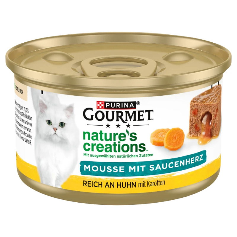 Gourmet Natures Creations Hart Van Saus Kip 24X85 Gr