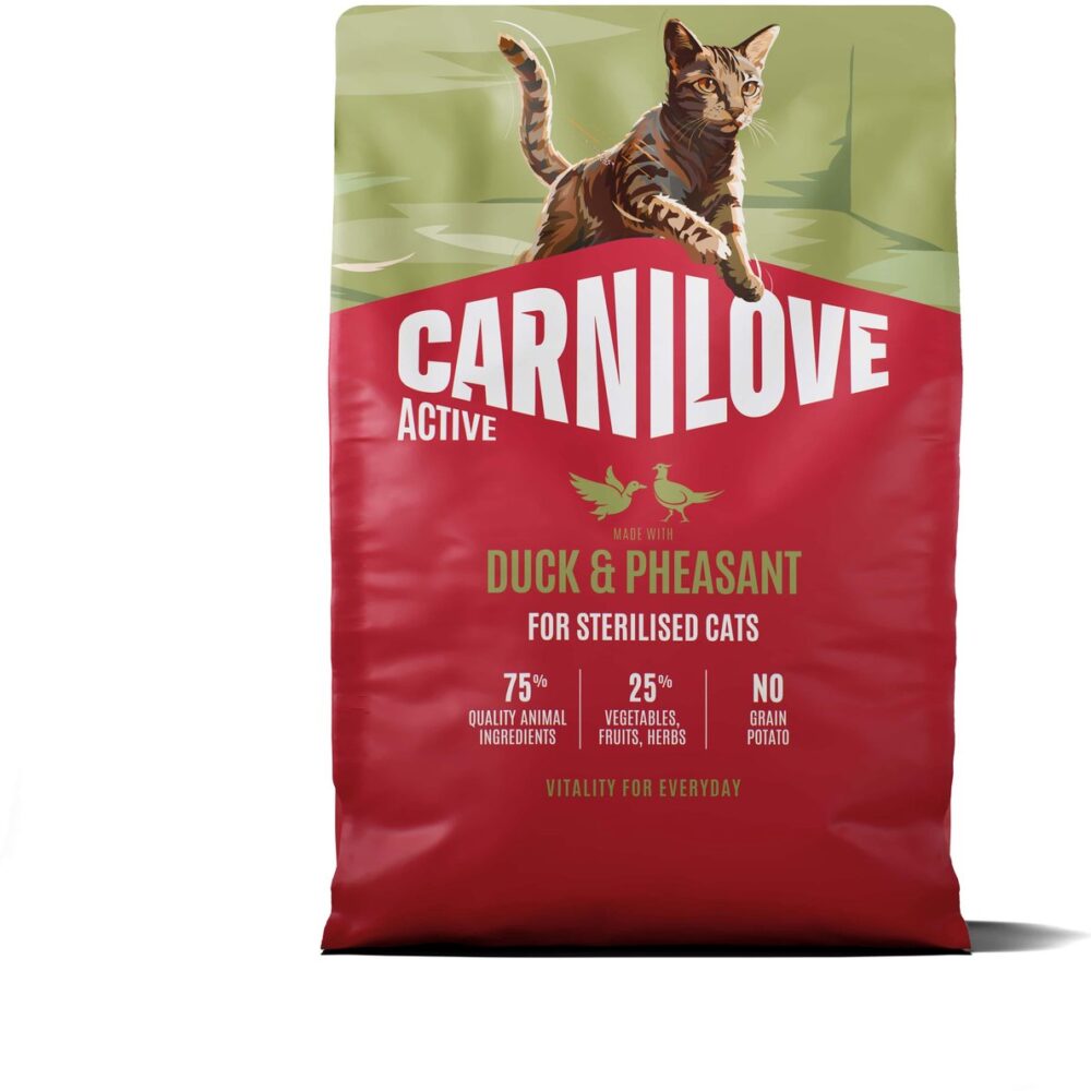 Carnilove Active Adult Sterilised All Breeds Duck / Pheasant 400 Gr