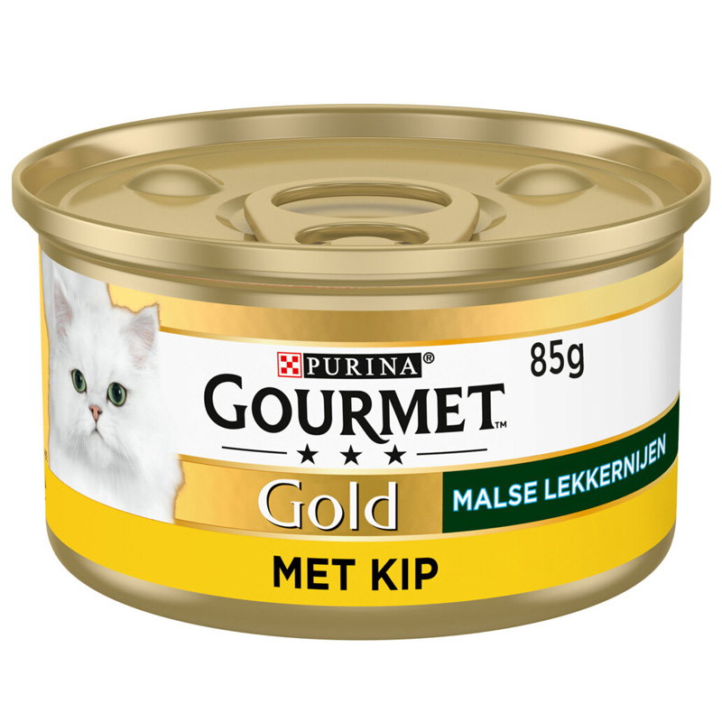 Gourmet Gold Malse Lekkernijen Kip 24X85 Gr