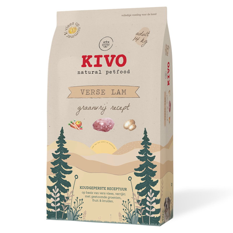 Kivo persbrok LAM graanvrij 14kg