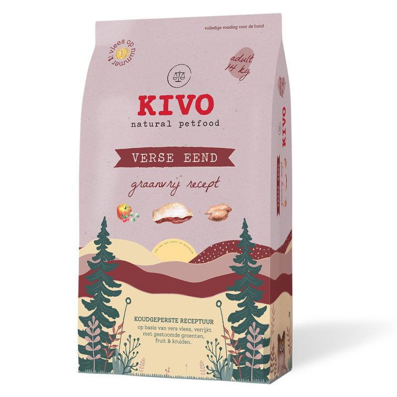 Kivo persbrok EEND graanvrij 14kg