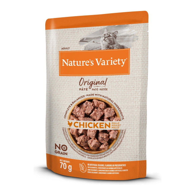 Natures Variety Original Pouch Chicken 12X70 Gr