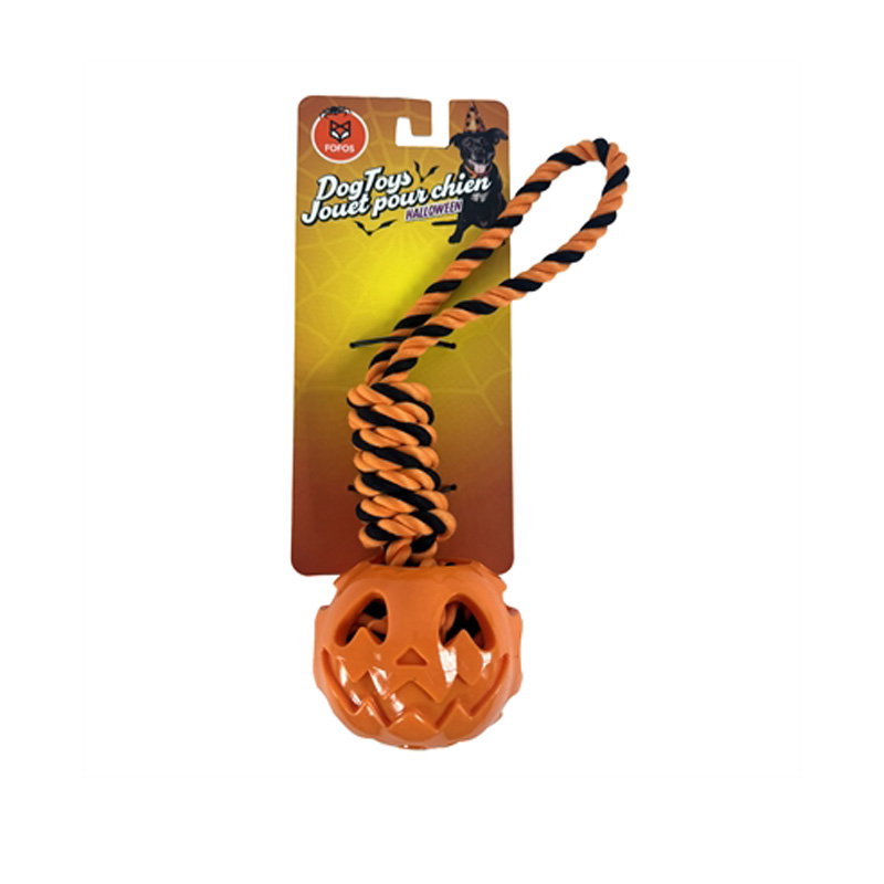 Fofos Halloween Werpflostouw Met Pompoen Tpr 31X9,5X9,5 Cm - Afbeelding 2
