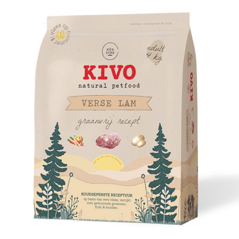 Kivo persbrok LAM graanvrij 4kg