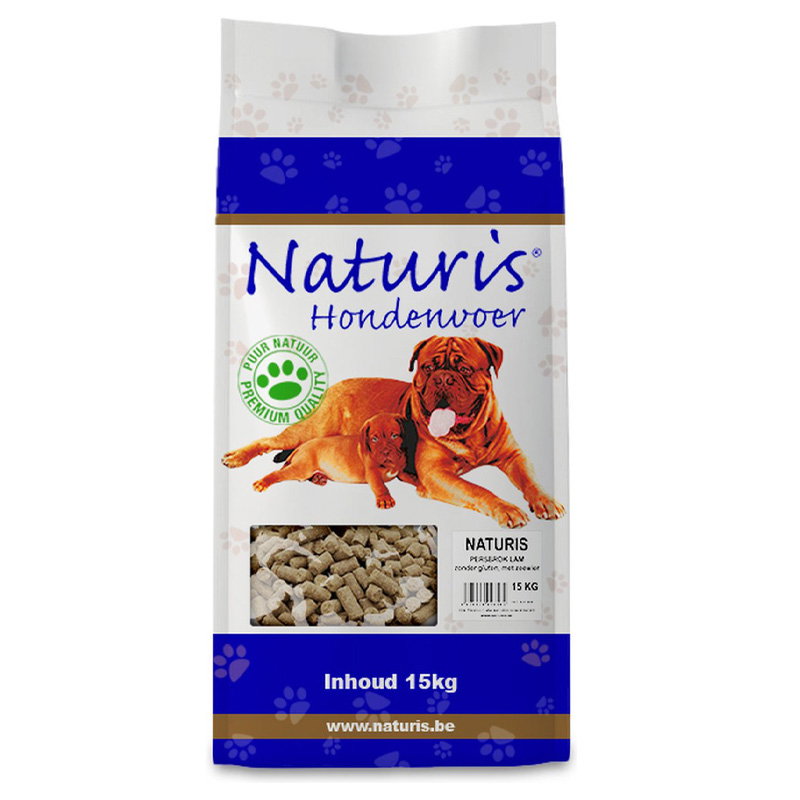 Naturis Brok Geperst Lam 15 Kg