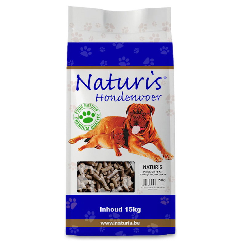 Naturis Brok Geperst High Energy Kip 15 Kg