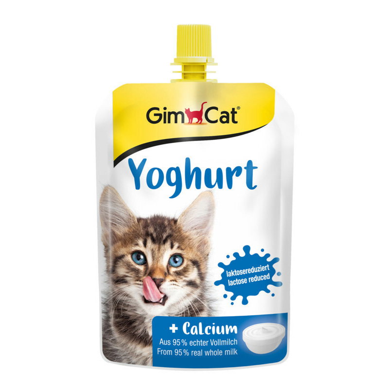 Gimcat Yoghurt Pouch Voor Katten 150 Gr