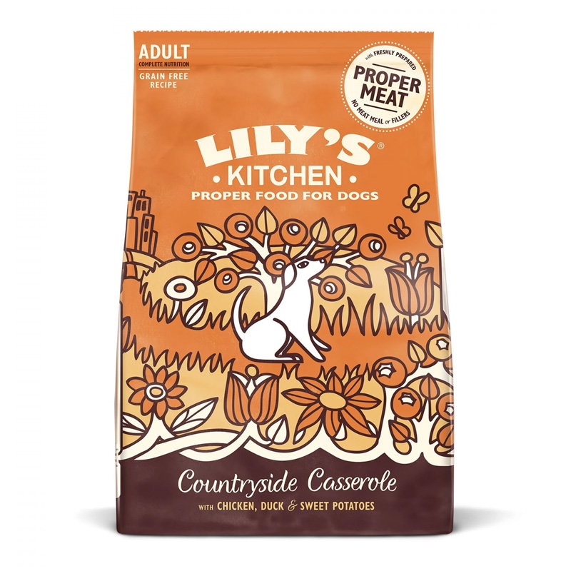 Lily's Kitchen Dog Adult Chicken Duck Countryside Casserole 7 Kg