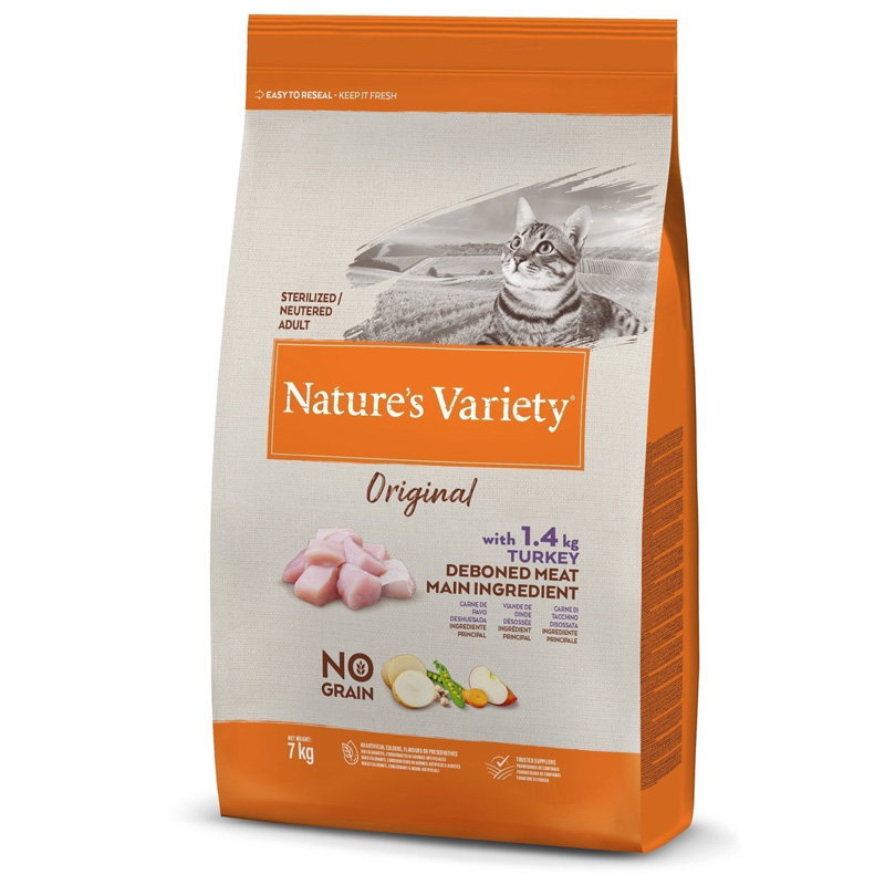 Natures Variety Original Sterilized Turkey No Grain 7 Kg