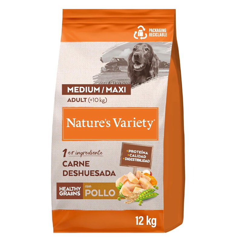 Natures Variety Original Adult Medium / Maxi Chicken 12 Kg