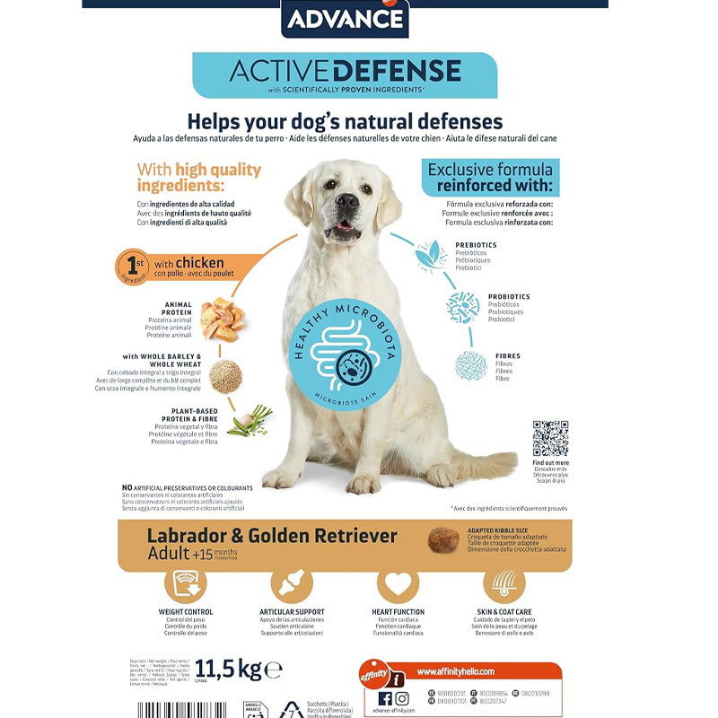 Advance Adult Labrador Retriever 11,5 Kg - Afbeelding 2