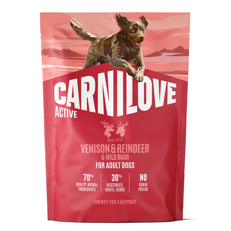 Carnilove Active Adult All Breeds Venison / Reindeer / Wild Boar