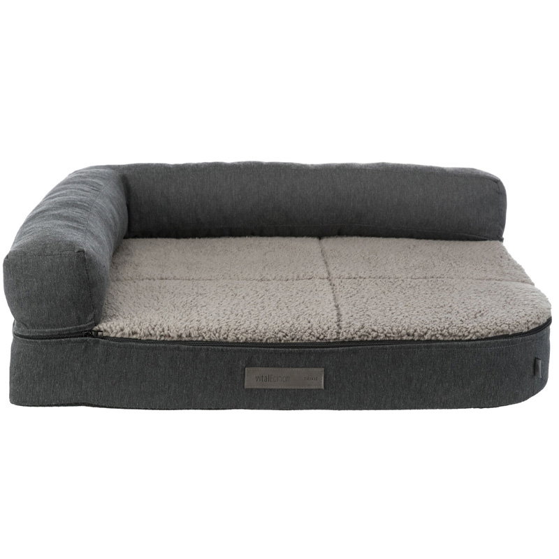 Trixie Vital Hondenmand Sofa Bendson Orthopedisch Grijs 80X60 Cm
