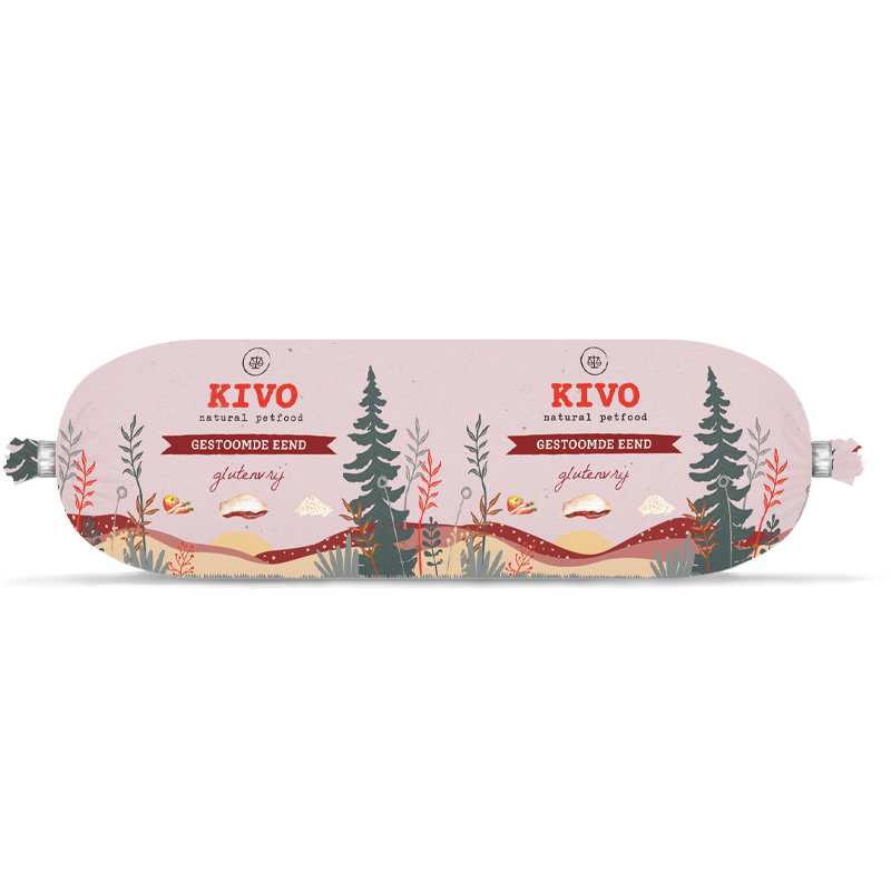 Kivo houdbare worst EEND 12 x 600gr