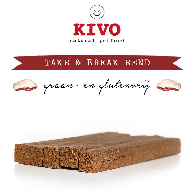 KIVO Take & Break Eend 50stuks