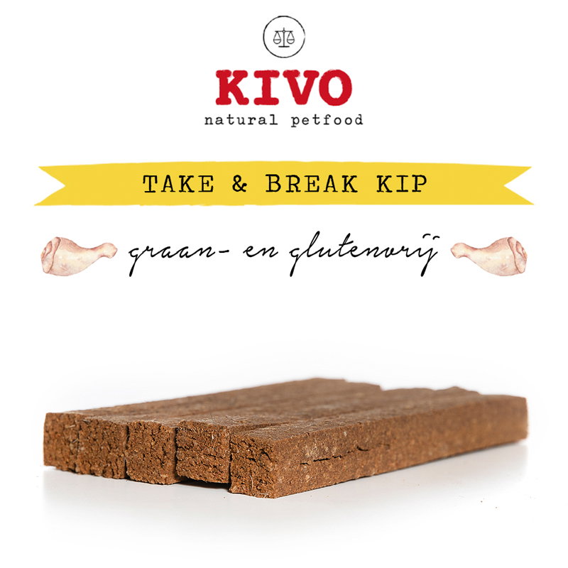 Kivo Take & Break Kip 50stuks