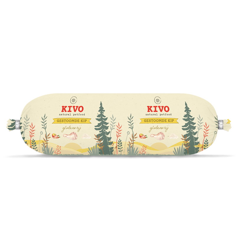 Kivo houdbare worst KIP 12 x 600gr