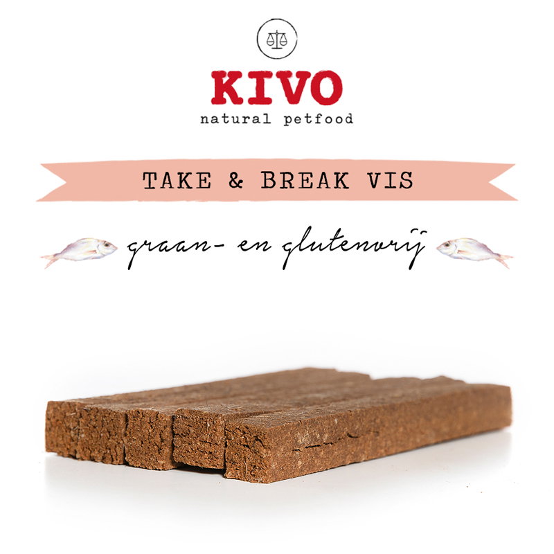 Kivo Take & Break Vis 50stuks
