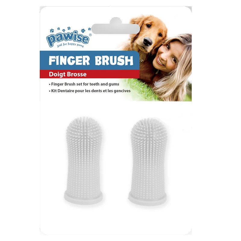 Pawise Finger Brush