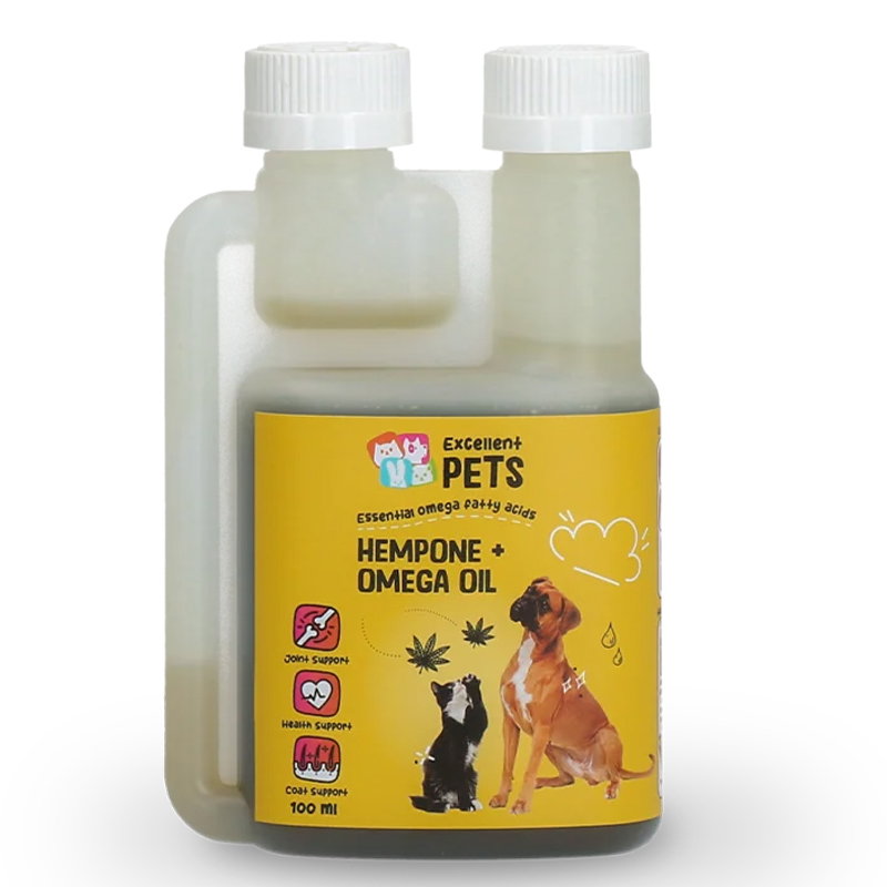Excellent Pets HempOne + Omega Oil 100ml