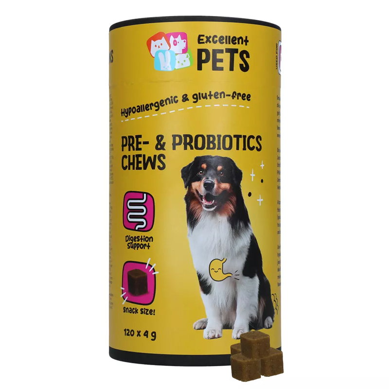 Excellent Pets Pre- & Probiotics Chews 120st