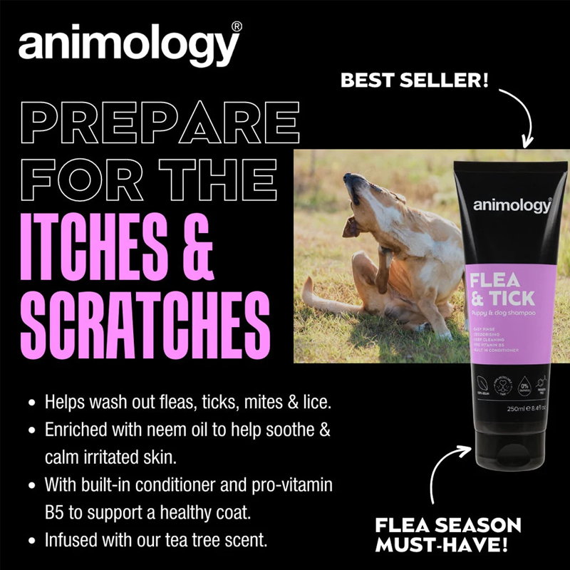 Animology Flea & Tick Dog Shampoo 250 ml - Afbeelding 2