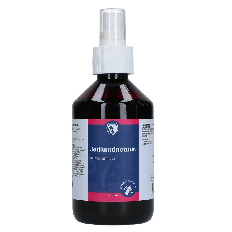 Jodiumtinctuur 1% (10 mg per ml) & 70% Alcohol 250ml