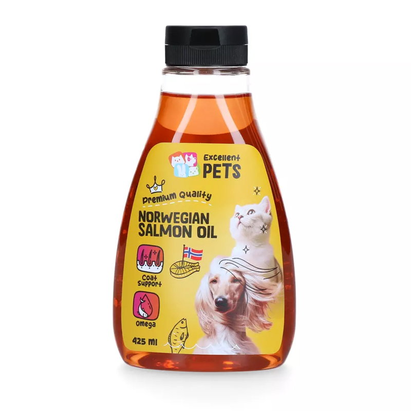 Excellent Pets Noorse Zalmolie 425ml