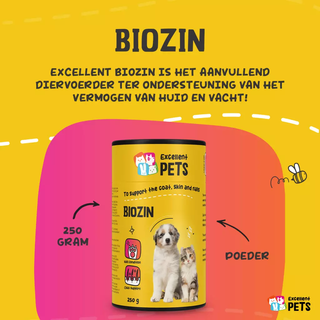 Excellent Pets Biozin 250gr - Afbeelding 5