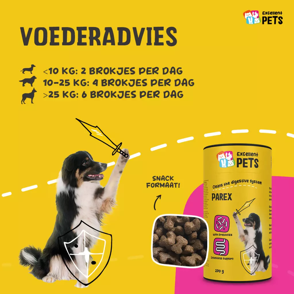 Excellent Pets Dog Parex 630gr - Afbeelding 6