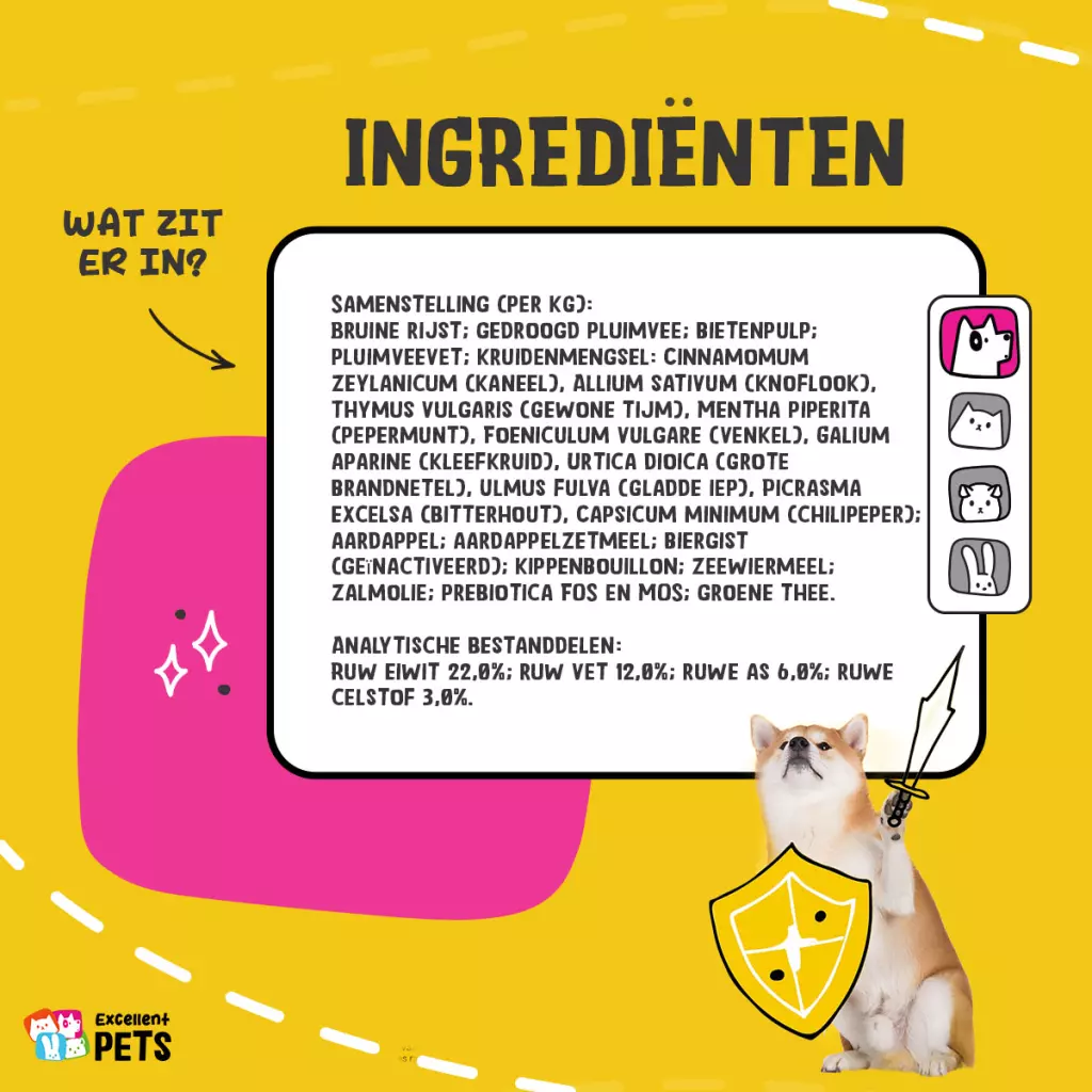 Excellent Pets Dog Parex 630gr - Afbeelding 3