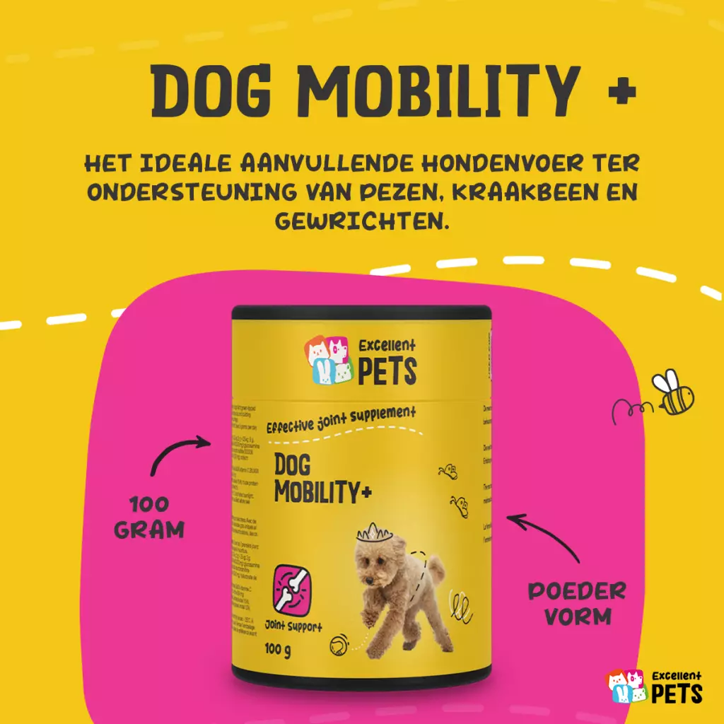 Excellent Pets Dog Mobility+ 100gr - Afbeelding 2