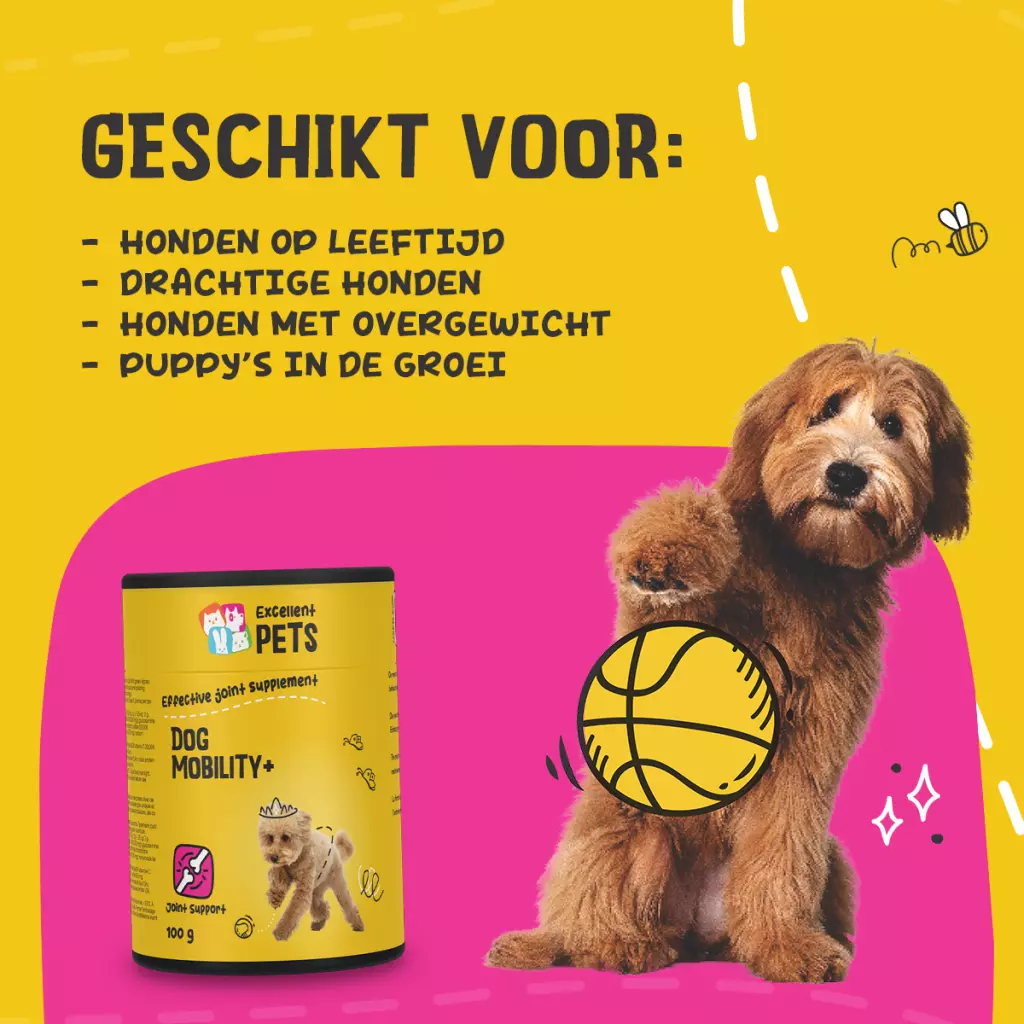 Excellent Pets Dog Mobility+ 100gr - Afbeelding 5