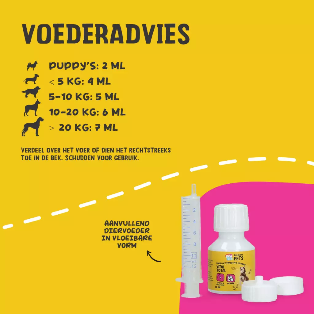 Excellent Pets Vital Total 50 ml - Afbeelding 5