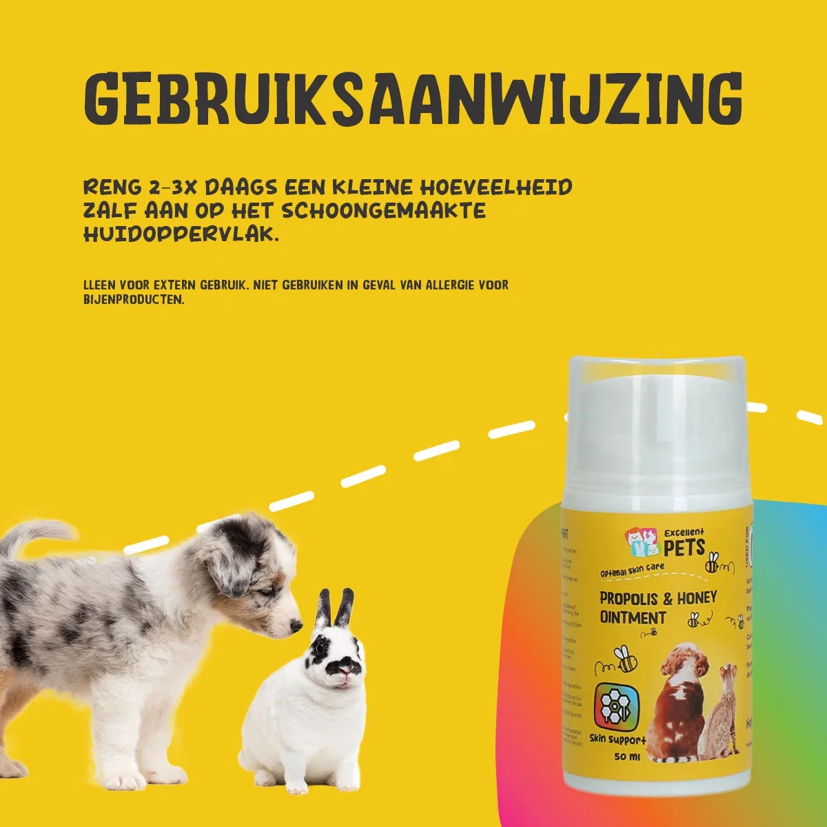 Excellent Pets Propolis & Honey Ointment 50ml - Afbeelding 5