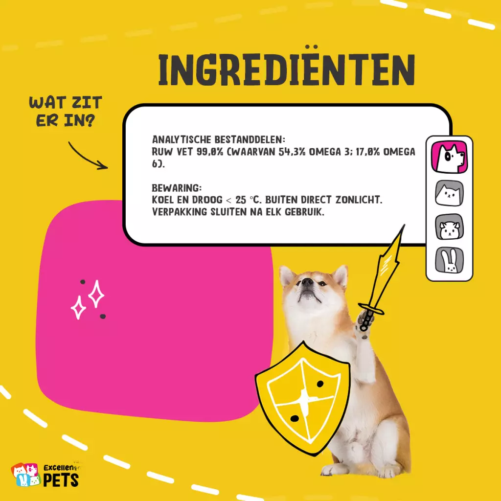 Excellent Pets Linseed Oil 500 ml - Afbeelding 4