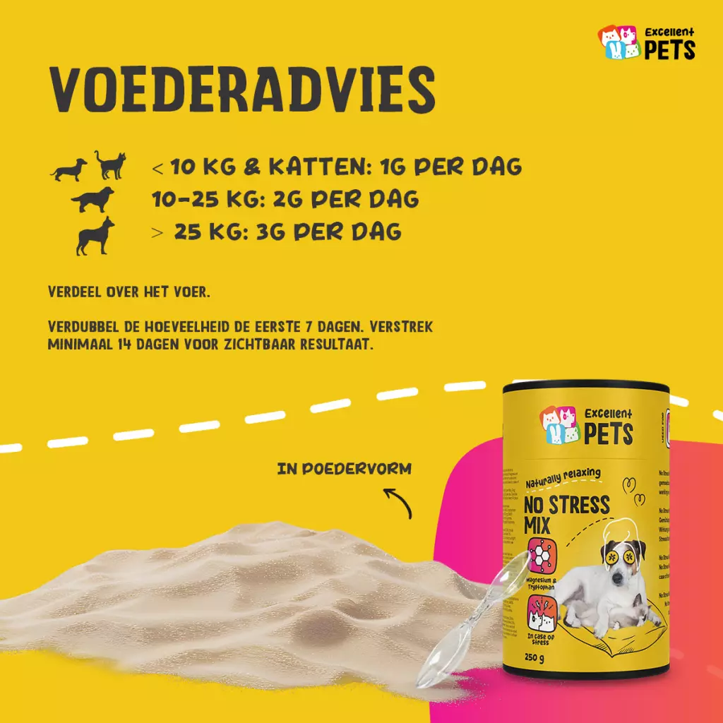 Excellent Pets No Stress Mix 100gr - Afbeelding 5