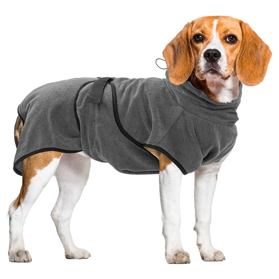 Royal Dry Badjas Voor Honden M - Afbeelding 3