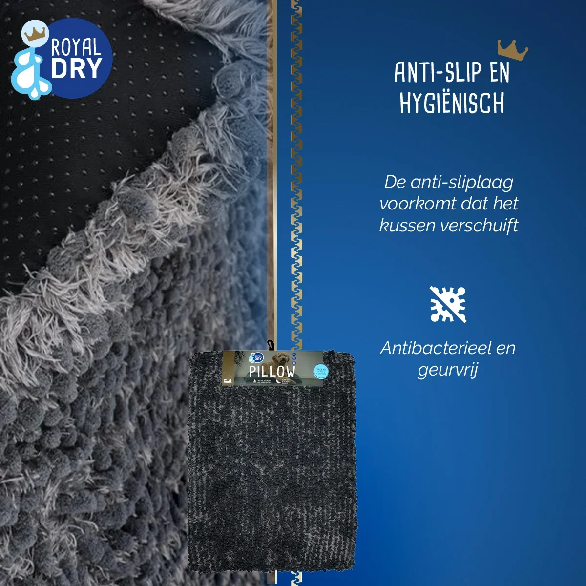 Royal Dry Kussen Voor Honden L - Afbeelding 6